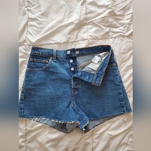 Levi's Ribcage Shorts - Woman's Jean Shorts